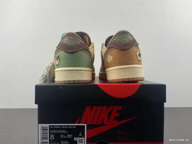 Rep OG Williamson Zion Retro 1 Low DZ7292-200 Voodoo Jordan 0513